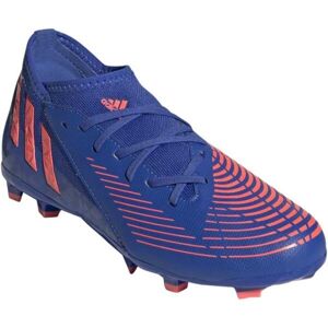 adidas PREDATOR EDGE.3 FG J Dětské kopačky, Modrá,Růžová, velikost