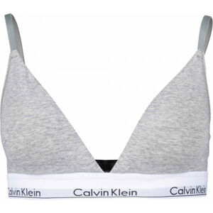 Calvin Klein LL TRIANGLE Dámská podprsenka, šedá, velikost L