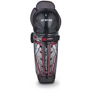 CCM JETSPEED 370 SHIN GUARDS JR  12 - Dětské holenní hokejové chrániče