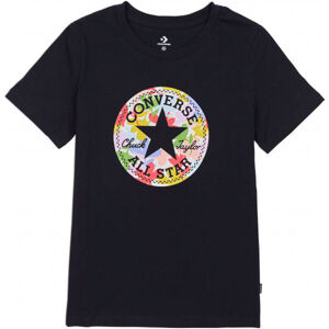Converse FLOWER VIBES CHUCK PATCH CLASSIC TEE  L - Dámské tričko