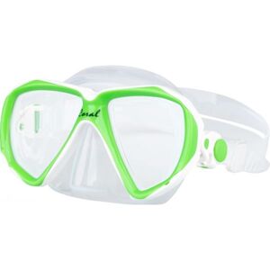 Finnsub CORAL JR Juniorská potápěčská maska, zelená, velikost