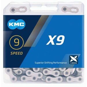 KMC X-9-93 Řetěz, stříbrná, velikost