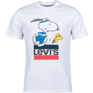 Levi's SS RELAXED FIT TEE Bílá M - Pánské tričko
