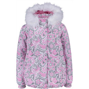 Lewro ESET Dívčí zimní bunda, růžová, velikost