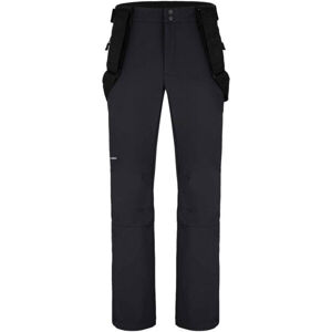 Loap LEKAN Pánské lyžařské softshellové kalhoty, černá, veľkosť L