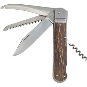 MIKOV FIXIR 232-XH-4V KP Zavírací lovecký nůž, stříbrná, velikost
