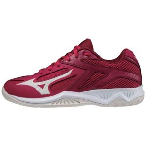 Mizuno THUNDER BLADE 3 Dámská indoorová obuv, červená, veľkosť 36.5