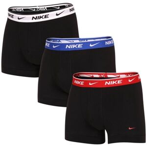 Nike EVERY DAY COTTON STRETCH Pánské boxerky, černá, veľkosť L