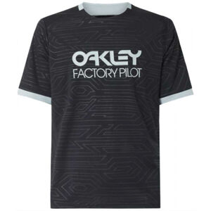 Oakley PIPELINE TRAIL TEE Dres na kolo, černá, velikost