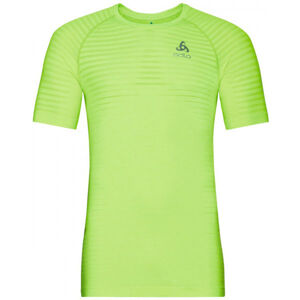 Odlo ESSENTIAL SEAMLESS SS Pánské tričko s krátkým rukávem, Zelená,Stříbrná, velikost XXL