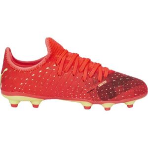 Puma FUTURE Z 4.4 FG/AG JR Dětské kopačky, červená, velikost 29