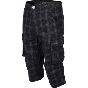 Willard HALLAS Pánské plátěné 3/4 kalhoty, černá, velikost XL